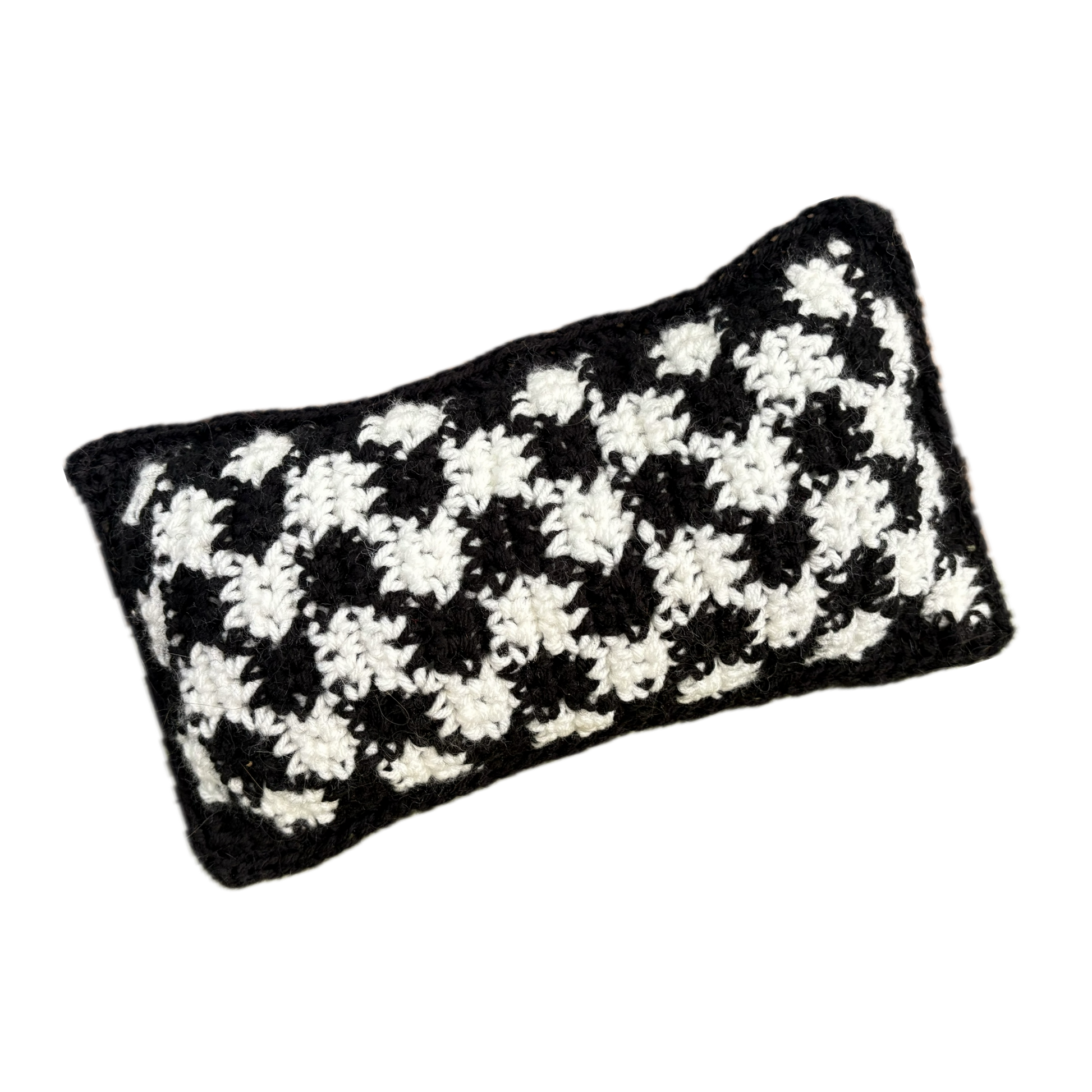 Checkerboard Mini Throw Pillow