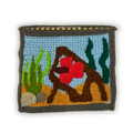 Beta Fish Tank Motif Tapestry