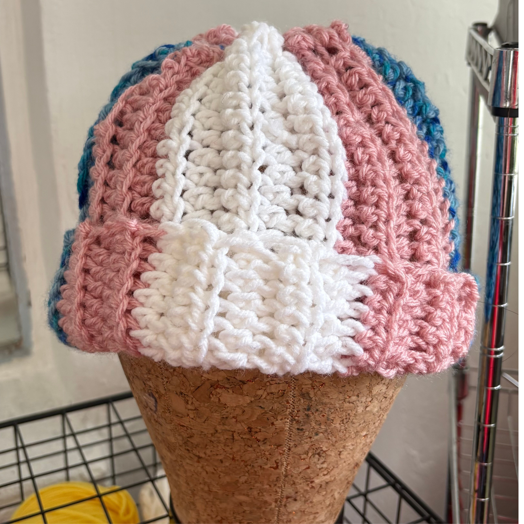 Trans Pride Flag Beanie