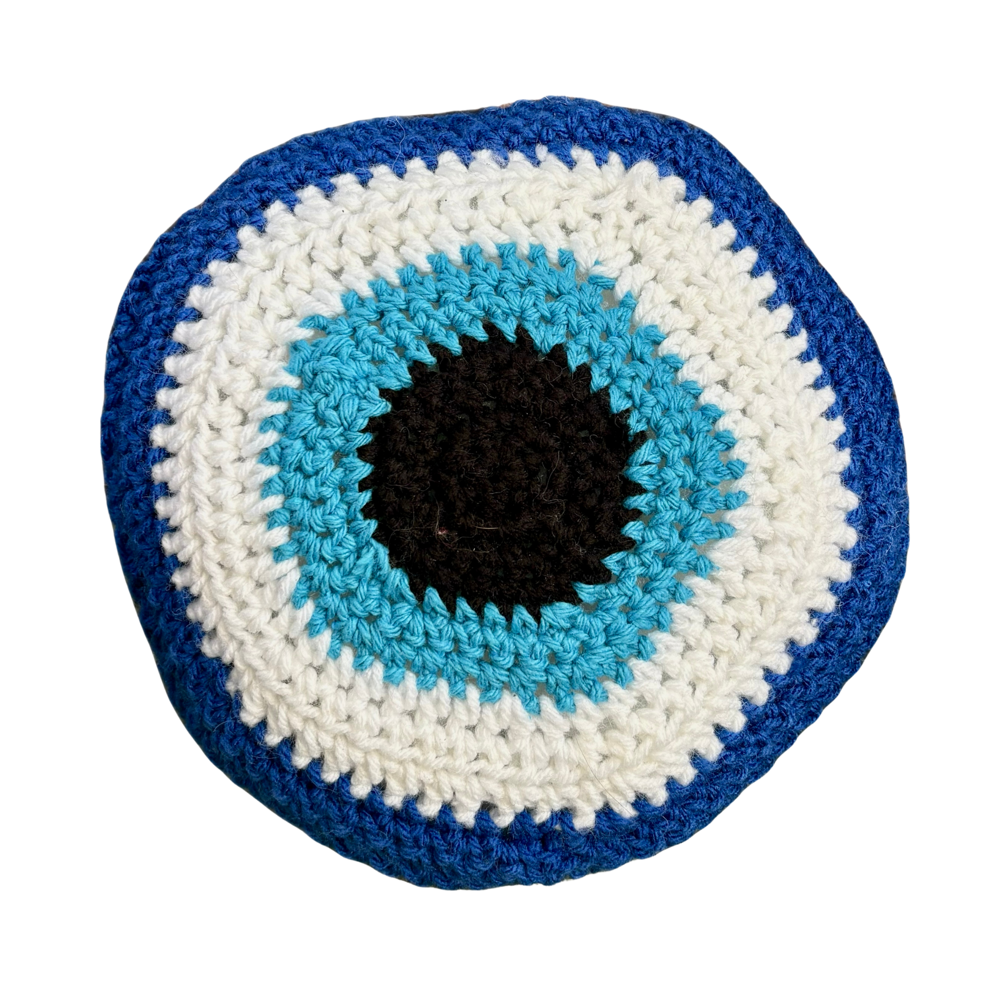 Plush Evil Eye Throw Pillow