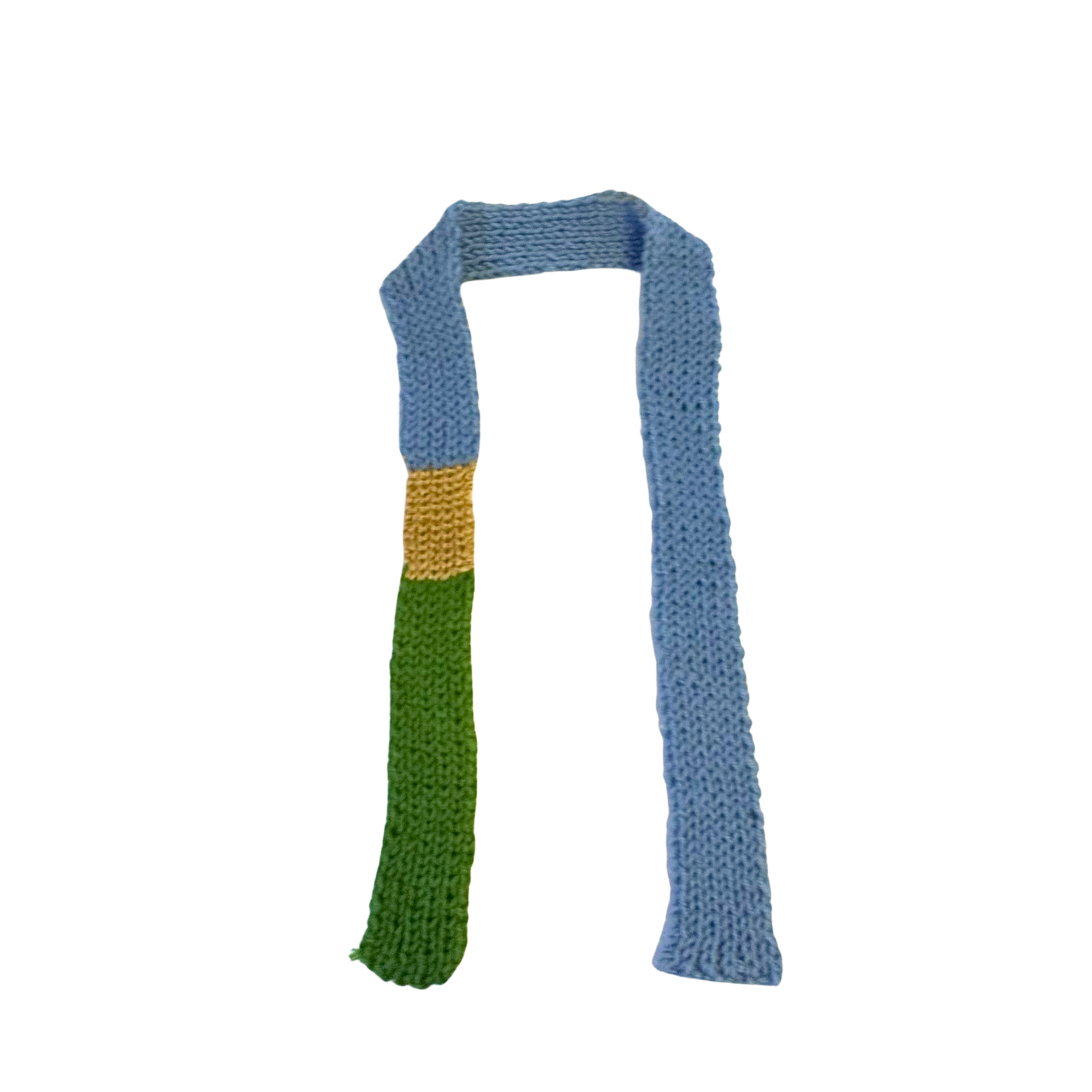 Slowcore Band 90's Shoegaze Album Cover Fisherman's Knit Mini Scarf