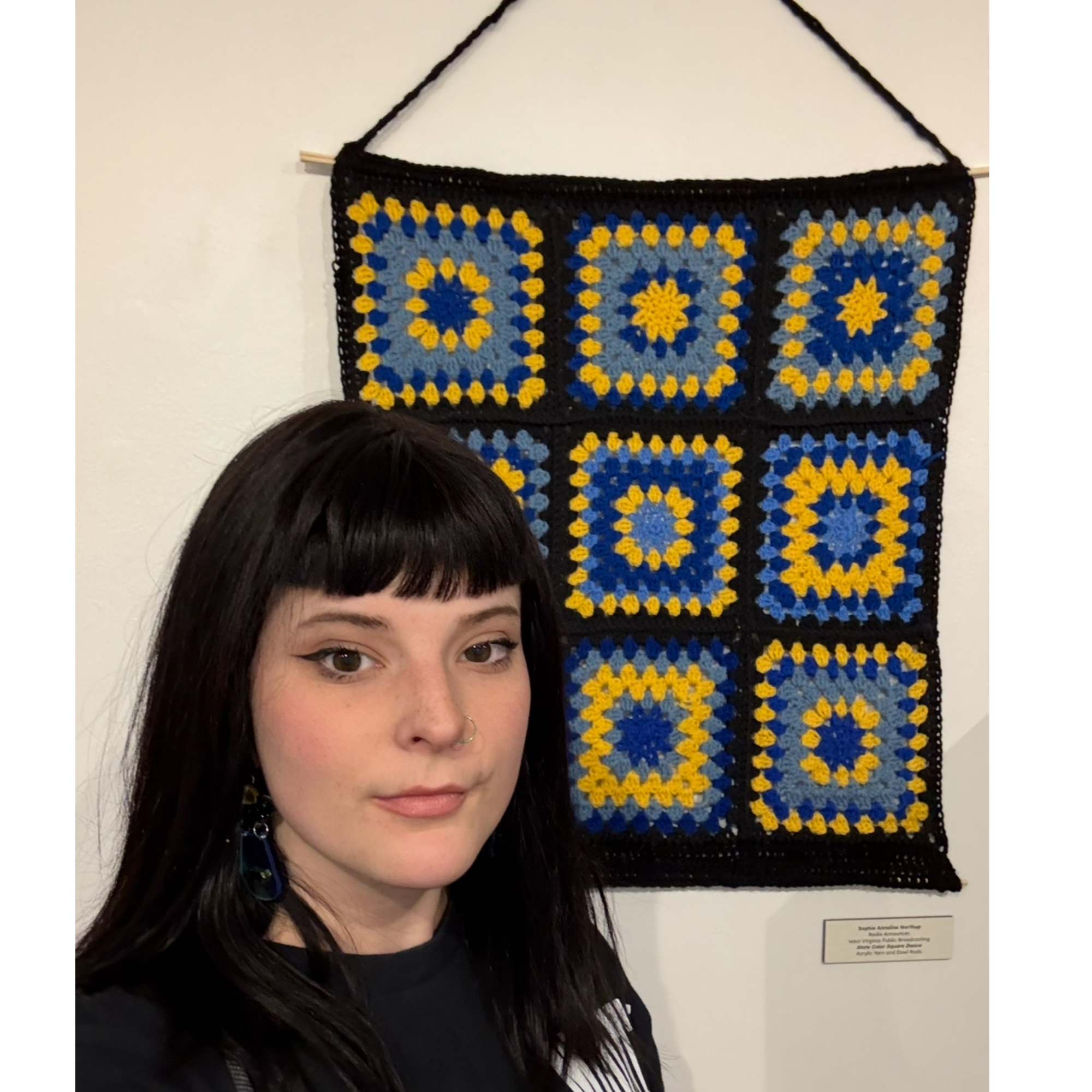State Color Square Dance Tapestry