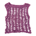 Purple Haze Mesh Top