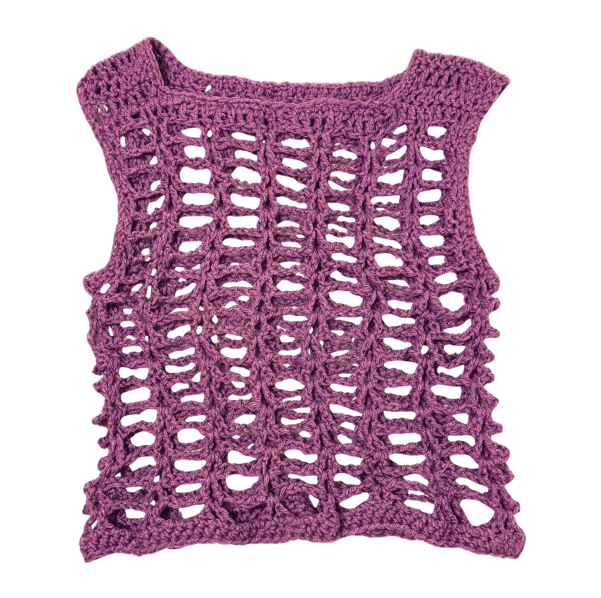 Purple Haze Mesh Top