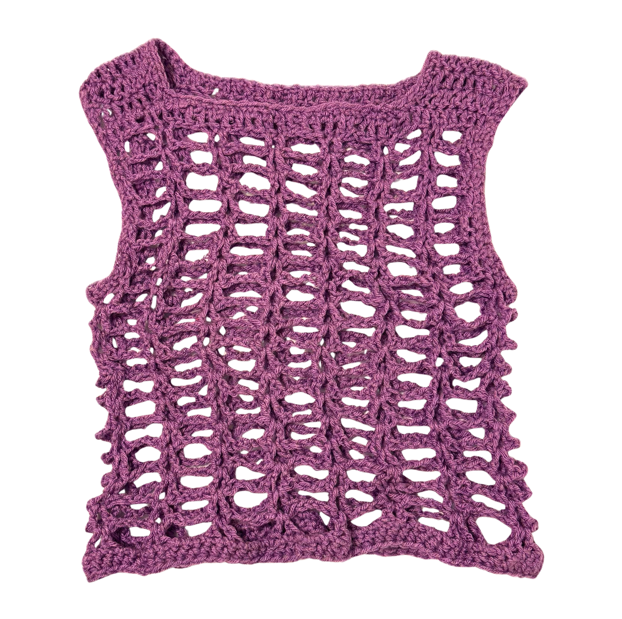 Purple Haze Mesh Top